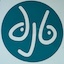 stylized rendering of David's initials, d j b